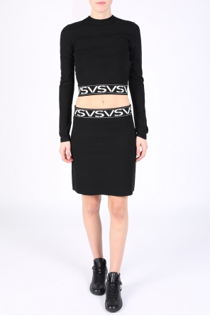 Logo short skirt, zdjęcie 2 Logo short skirt od Versace Versus
